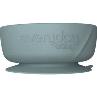 👉 Zuignap silicoon silicone groen jongens baby's donkergroen Everyday Baby Eetkom met silicone, harmony green 7350077265608