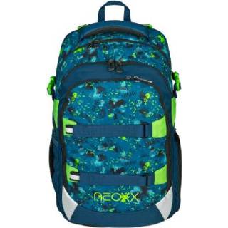 👉 School rugzak jongens blauw Neoxx Active Schoolrugzak Extreme Petrol 4043946302292