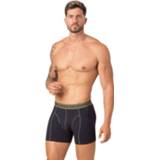 👉 Boxer short katoen blauw s mannen Heren 3-pack boxershorts effen 8718168620863