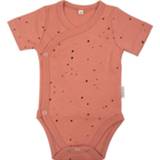 👉 Onesie Shortsleeve Dots - Canyon Clay