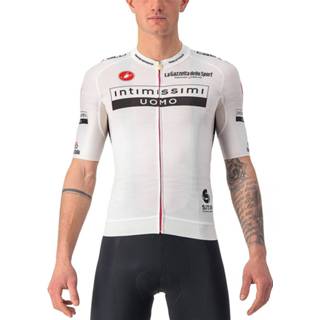 👉 Shirt l active wielershirt GIRO D'ITALIA met korte mouwen Race Maglia Bianca 2022 fietsshirt kort 8050949752227