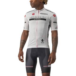 👉 Fietsshirt active fietskleding GIRO D'ITALIA Maglia Bianca 2022 Set (fietsshirt + fietsbroek) (2 artikelen) 4260761695976