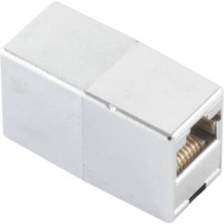 Netwerkkabel metaal zilver active RJ45 UTP Koppelstuk - (v) 8P8C 4017538026361