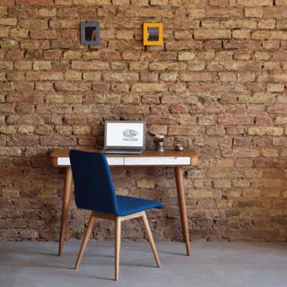 👉 Bureau houten bruin Ena desk naturel - 140 x 60 cm 8718924255872