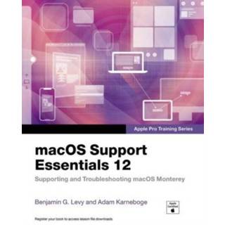 👉 Engels MacOS Support Essentials 12 - Apple Pro Training Series 9780137696444