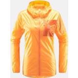 👉 Windjack oranje vrouwen Haglöfs L.I.M Shield Hood Roest/Oranje 7318841469652 1653981365652