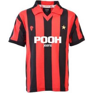 👉 Voetbalshirt katoen AC Milan Retro 1980's