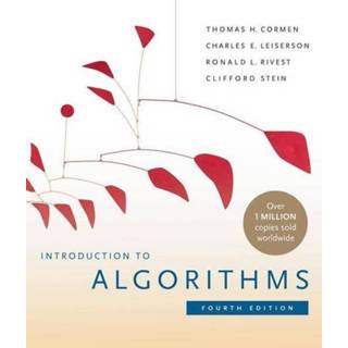 👉 Engels Introduction to Algorithms, fourth edition 9780262046305