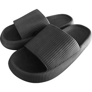 👉 Pantof fels zwart Pantoffel in bijzonder comfortabel model Relax Vital 4065325001183