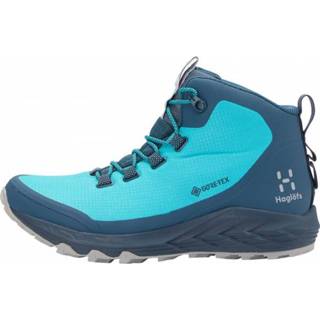 👉 Haglöfs - Women's Haglöfs L.I.M FH GTX Mid - Wandelschoenen maat 8, blauw/turkoois