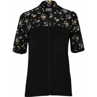 👉 ENDURANCE - Women's Mangrove Cycling Shirt - Fietsshirt maat 44, zwart