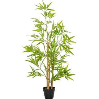 👉 Kunstplant bamboe active Sunny Kunstmatige kunstplanten decoratie kunstboom boomdecoratie 120 cm 6011602377388