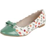 Ballerina's meerkleurig vrouwen hoofdmateriaa polyurethaan Banned Retro - Country Cherry Isabella Flats Ballerinas 5059075224243