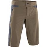 👉 ION - Shorts Scrub - Fietsbroek maat 38, bruin/grijs/olijfgroen