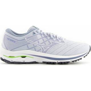 👉 Mizuno - Women's Wave Inspire 18 - Runningschoenen maat 8,5, grijs/wit