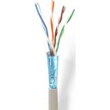 👉 Netwerk kabel active grijs FTP CAT6 Gigabit Netwerkkabel - CU 24AWG Soepel 50 meter 5412810294213