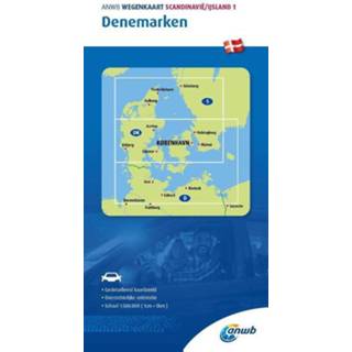 👉 Wegenkaart ANWB Scandinavië/IJsland 1. Denemarken - (ISBN: 9789018048556) 9789018048556