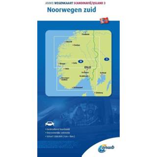 👉 Wegenkaart ANWB Scandinavië/IJsland 3. Noorwegen-Zuid - (ISBN: 9789018048570) 9789018048570