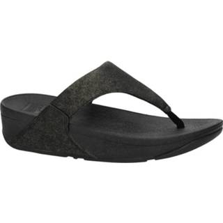 👉 Slippers vrouwen zwart Fitflop Lulu Shimmer 8720251493087 872025149305