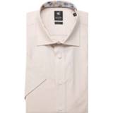 Over hemd ecru Pure Modern Fit Overhemd ecru, Pied De Poule 4064621102532