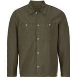 👉 Over shirt olijfgroen ETERNA Regular Fit Overshirt olijfgroen, Effen 4062403695418