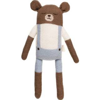 👉 Knuffelbeer blauw active Main sauvage blue overalls - 42 cm 3760281700651