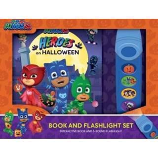 👉 Zaklamp engels Pj Masks: Heroes on Halloween: Book and Flashlight Set [With Flashlight] 9781503752962