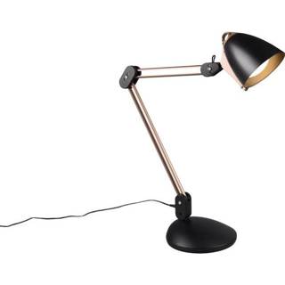👉 Bureaulamp zwart rose goud active Trio international Led Nadal met 525410132 4017807457124