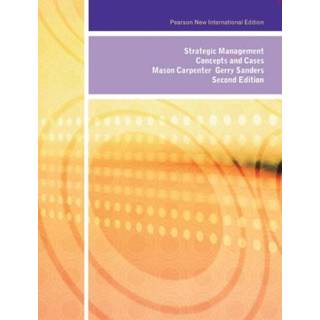 👉 Engels mannen Strategic Management: Pearson New International Edition 9781292020778