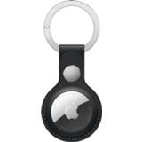 👉 Sleutelhanger leather Apple Key Ring AirTag Middernacht