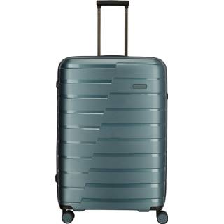 👉 Trolley blauw Ice Blue Metallic polypropyleen Air Base Travelite 4 Wiel L 4027002071032