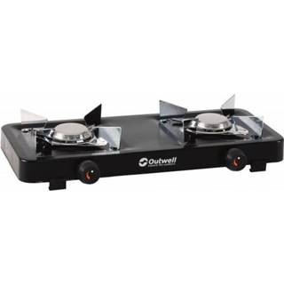 👉 Zwart Outwell - Appetizer 2-Burner Gaskookstel 5709388069573
