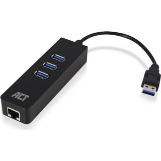 👉 ACT AC6310 3-poorts USB en ethernet 8716065491005