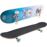 👉 Skateboard hout blauw Wolf Instinct 4005998835555