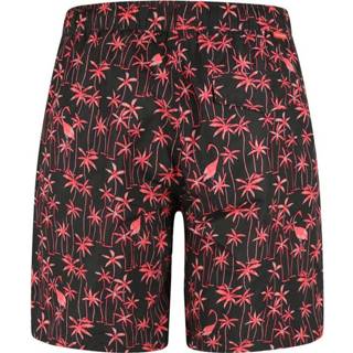 👉 Zwembroek groen polyester s print male roze Scotch & Soda Donkergroen Palmboomprint 8719029862477 2900056901031