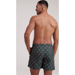 👉 Zwembroek groen polyester s print male donkergroen Shiwi Palmbomen 8720591062134 2900060358012