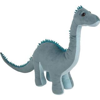 👉 Knuffel multi pluche stof kinderen dinosaurus Diplodocus van 40 cm