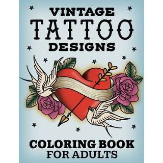 👉 Tattoo engels Vintage Designs: Coloring Book for Adults 9781638784265