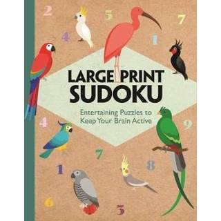 👉 Large engels Print Sudoku: Entertaining Puzzles to Keep Your Brain Active 9781789500745