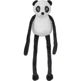 👉 Pluche dier multi stof kinderen dieren knuffels Panda beer van 33 cm