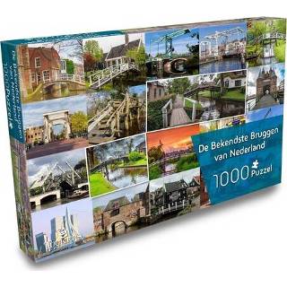 👉 De Bekendste Bruggen Van Nederland (1000 Stukjes) 8719189074192