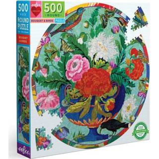 👉 Boeket Eeboo - Bouquet And Birds (500 Stukjes) 689196509230