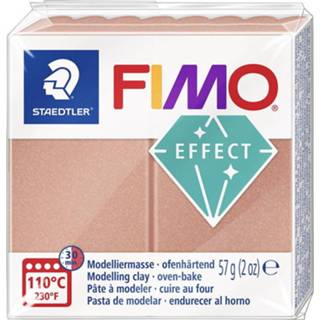 👉 Goud rose stuks active parelmoer FIMO Soft Effect - 57 gram metallic gold 4007817014714