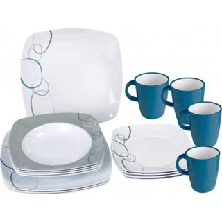 👉 Bestekset grijs wit melamine Brunner - Set Cascade grijs/wit 8022068058993