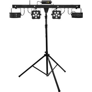 👉 Speakersysteem EUROLITE Set LED KLS Laser Bar PRO FX Light + M-4 Speaker-System Stand