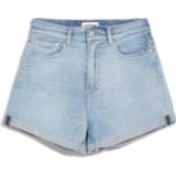 👉 34 vrouwen grijs blauw ARMEDANGELS - Women's Silvaa Hemp Short maat 34, blauw/grijs 4251934879415