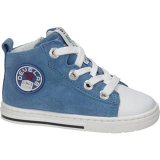 👉 Baby schoenen suede blauw jongens baby's Develab babyschoenen 8720251641624 872025164162