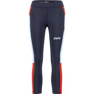 👉 XL vrouwen zwart Swix - Women's Motion Premium Cropped Tights Hardlooplegging maat XL, 7045952736440