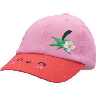 Uniseks meisjes rood roze Maximo - Mini Girl's Cap Fruits Pet maat 51-53, roze/rood 4060109464895