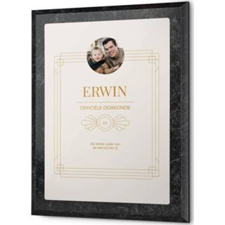 👉 Oorkonde houten marmer bedrukken (Marmer look) 4250891813357